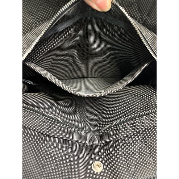 Hermès Herline PM Tote Grey Canvas H Webbing Handbag Made in France Authentic - Picture 10 of 14